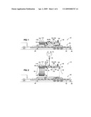 Device for lifting and moving window frames diagram and image