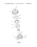 Container Cap with Airtight Device diagram and image