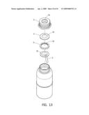 Container Cap with Airtight Device diagram and image