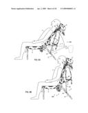 Convertible backpack frame diagram and image