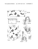 Convertible backpack frame diagram and image