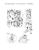 Convertible backpack frame diagram and image