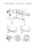 Convertible backpack frame diagram and image