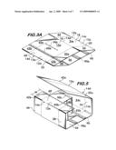 Container Having an Integral Divider diagram and image