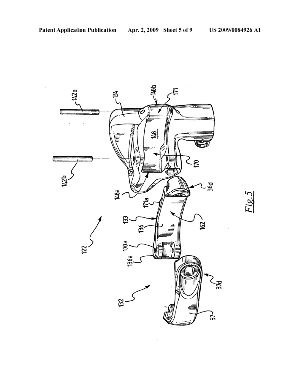 SUPPORT FOR A BICYCLE FRONT GEARSHIFT AND A BICYCLE FRONT GEARSHIFT COMPRISING SUCH A SUPPORT - diagram, schematic, and image 06