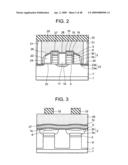 Non-volatile semiconductor memory device having an erasing gate diagram and image