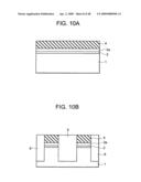 Non-volatile semiconductor memory device having an erasing gate diagram and image