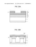 Non-volatile semiconductor memory device having an erasing gate diagram and image