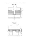 Non-volatile semiconductor memory device having an erasing gate diagram and image