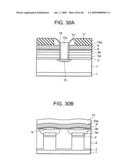 Non-volatile semiconductor memory device having an erasing gate diagram and image