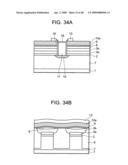 Non-volatile semiconductor memory device having an erasing gate diagram and image