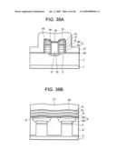 Non-volatile semiconductor memory device having an erasing gate diagram and image