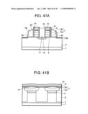 Non-volatile semiconductor memory device having an erasing gate diagram and image