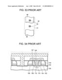 Non-volatile semiconductor memory device having an erasing gate diagram and image