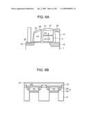 Non-volatile semiconductor memory device having an erasing gate diagram and image