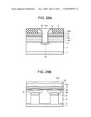 Non-volatile semiconductor memory device having an erasing gate diagram and image