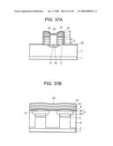 Non-volatile semiconductor memory device having an erasing gate diagram and image