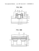 Non-volatile semiconductor memory device having an erasing gate diagram and image