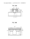 Non-volatile semiconductor memory device having an erasing gate diagram and image