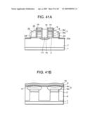 Non-volatile semiconductor memory device having an erasing gate diagram and image