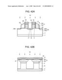 Non-volatile semiconductor memory device having an erasing gate diagram and image