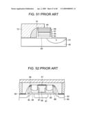 Non-volatile semiconductor memory device having an erasing gate diagram and image