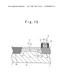 Semiconductor storage device and manufacturing method of the same diagram and image