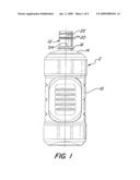 BOTTLE WITH EXTENDED NECK FINISH AND METHOD OF MAKING SAME diagram and image