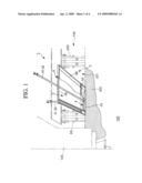 INSPECTION HOLE STRUCTURE FOR FLASH-SMELTING FURNACE diagram and image