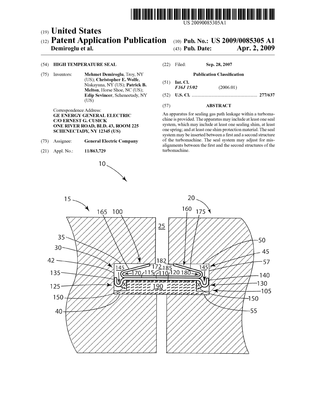 HIGH TEMPERATURE SEAL - diagram, schematic, and image 01