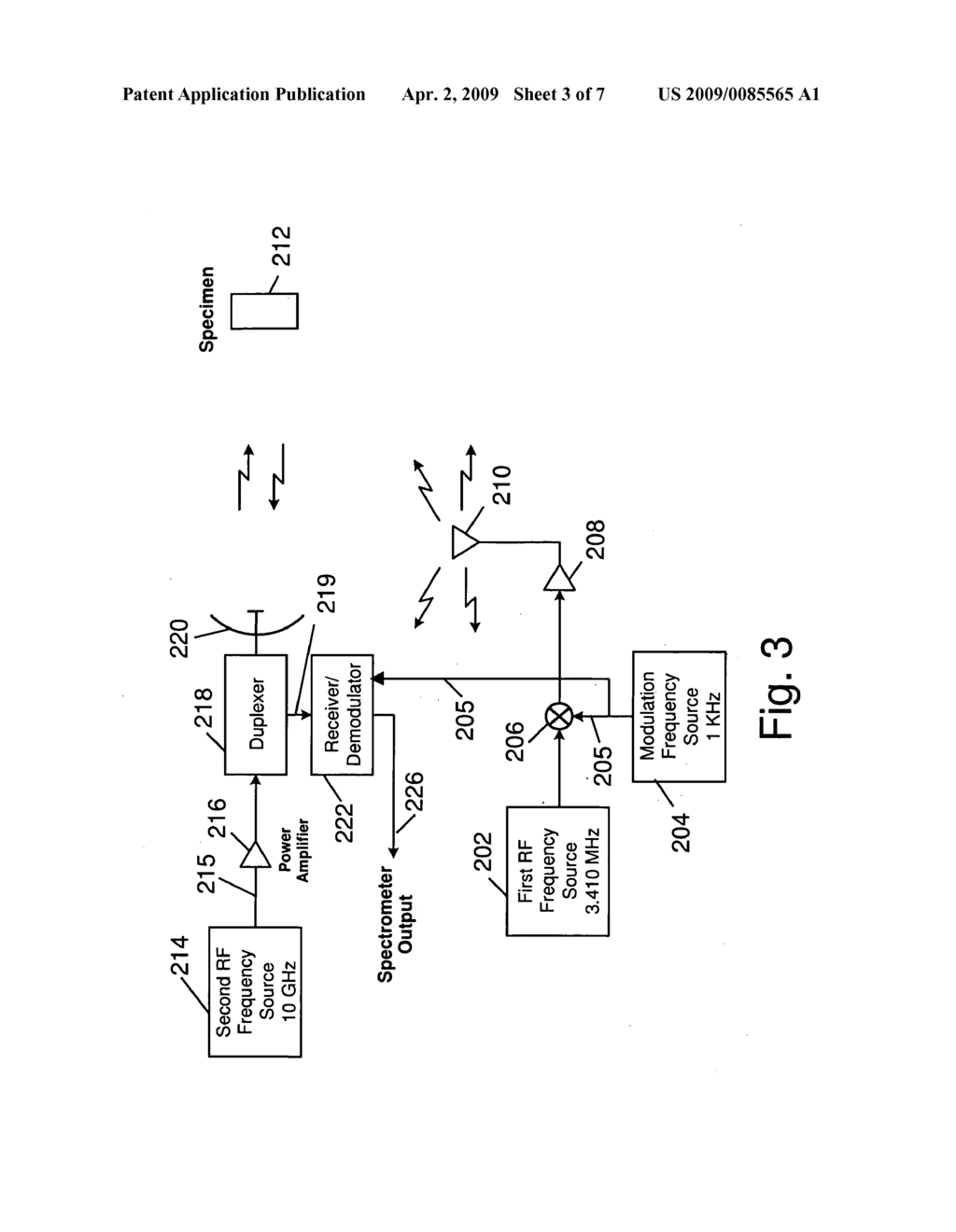 Parametric Nuclear Quadrupole Resonance Spectroscopy System and Method - diagram, schematic, and image 04