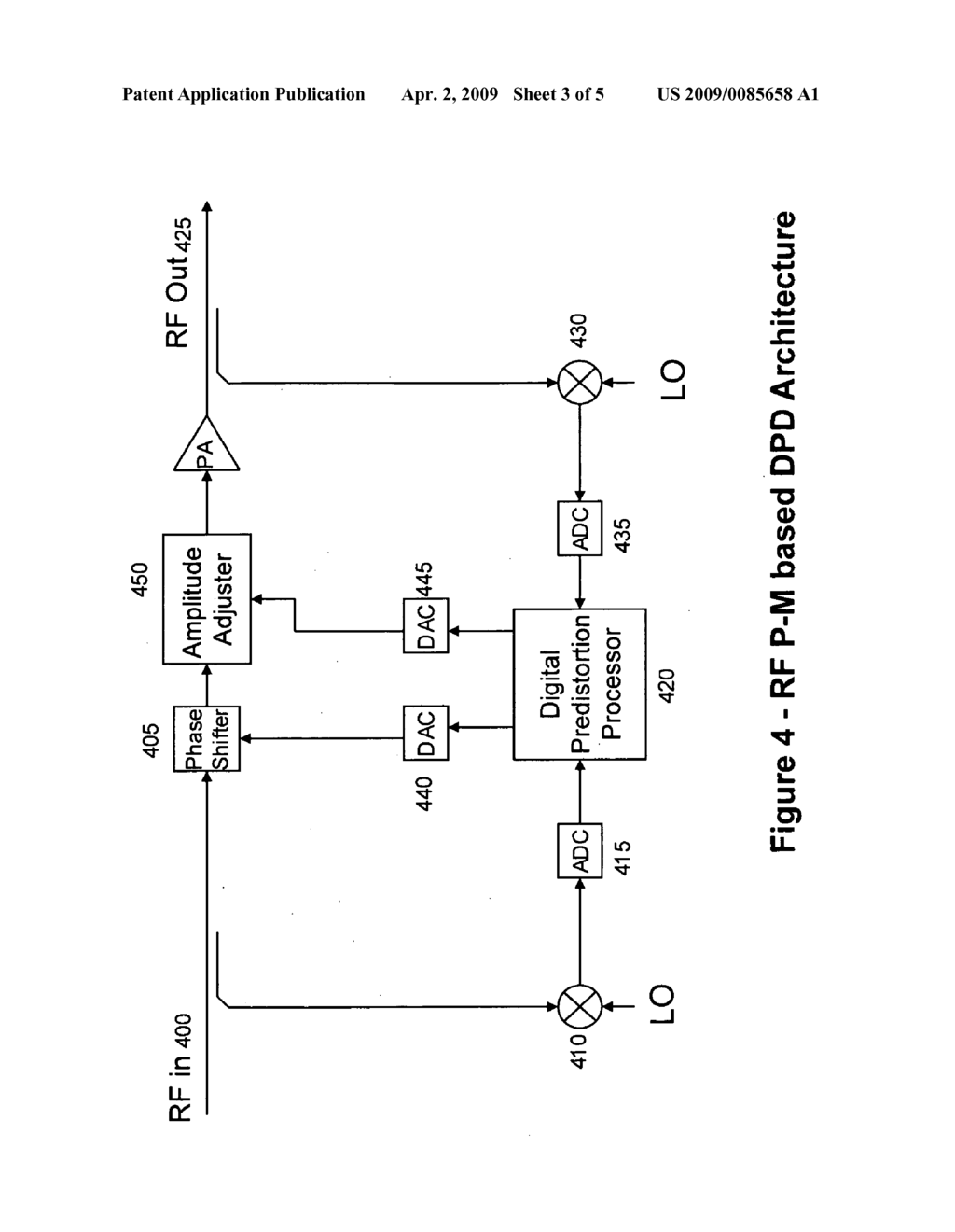 ANALOG POWER AMPLIFIER PREDISTORTION METHODS AND APPARATUS - diagram, schematic, and image 04