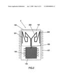 INTEGRATED CIRCUIT PACKAGE INCLUDING MINIATURE ANTENNA diagram and image