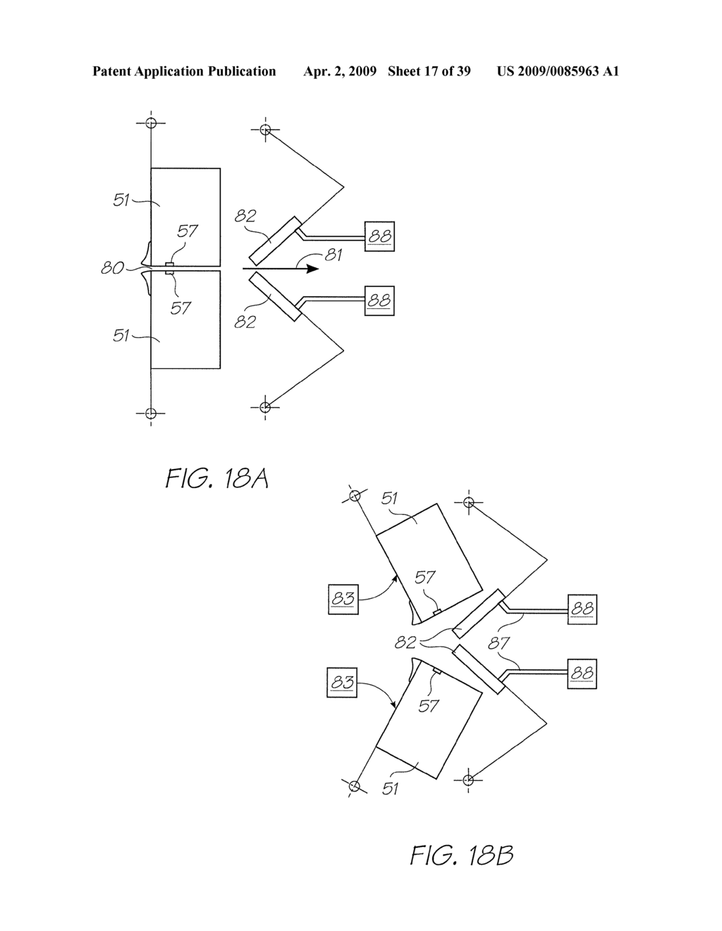 PRINTER HAVING ARCUATELY MOVEABLE PRINTHEAD AND CAPPING/PURGING MECHANISM - diagram, schematic, and image 18