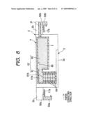 DROPLET EJECTING DEVICE HAVING TILTABLE CHANNEL MEMBER diagram and image