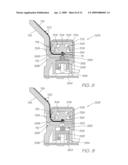 HAND HELD PERSONAL DIGITAL ASSISTANT HAVING AN INTERNAL PRINTER diagram and image