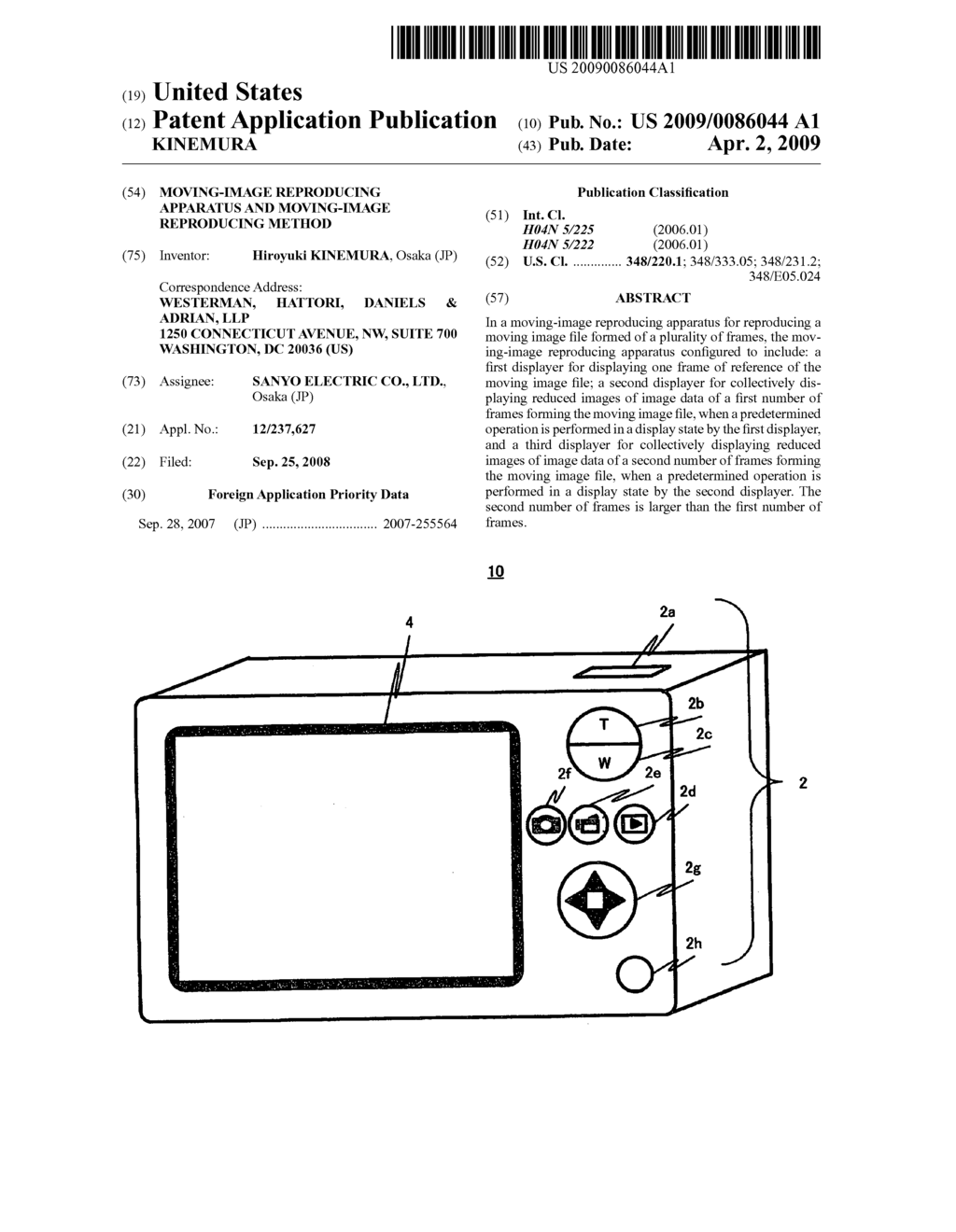 MOVING-IMAGE REPRODUCING APPARATUS AND MOVING-IMAGE REPRODUCING METHOD - diagram, schematic, and image 01