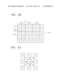 Color filter array with reduced crosstalk effect and image sensor and image pickup apparatus having the same diagram and image