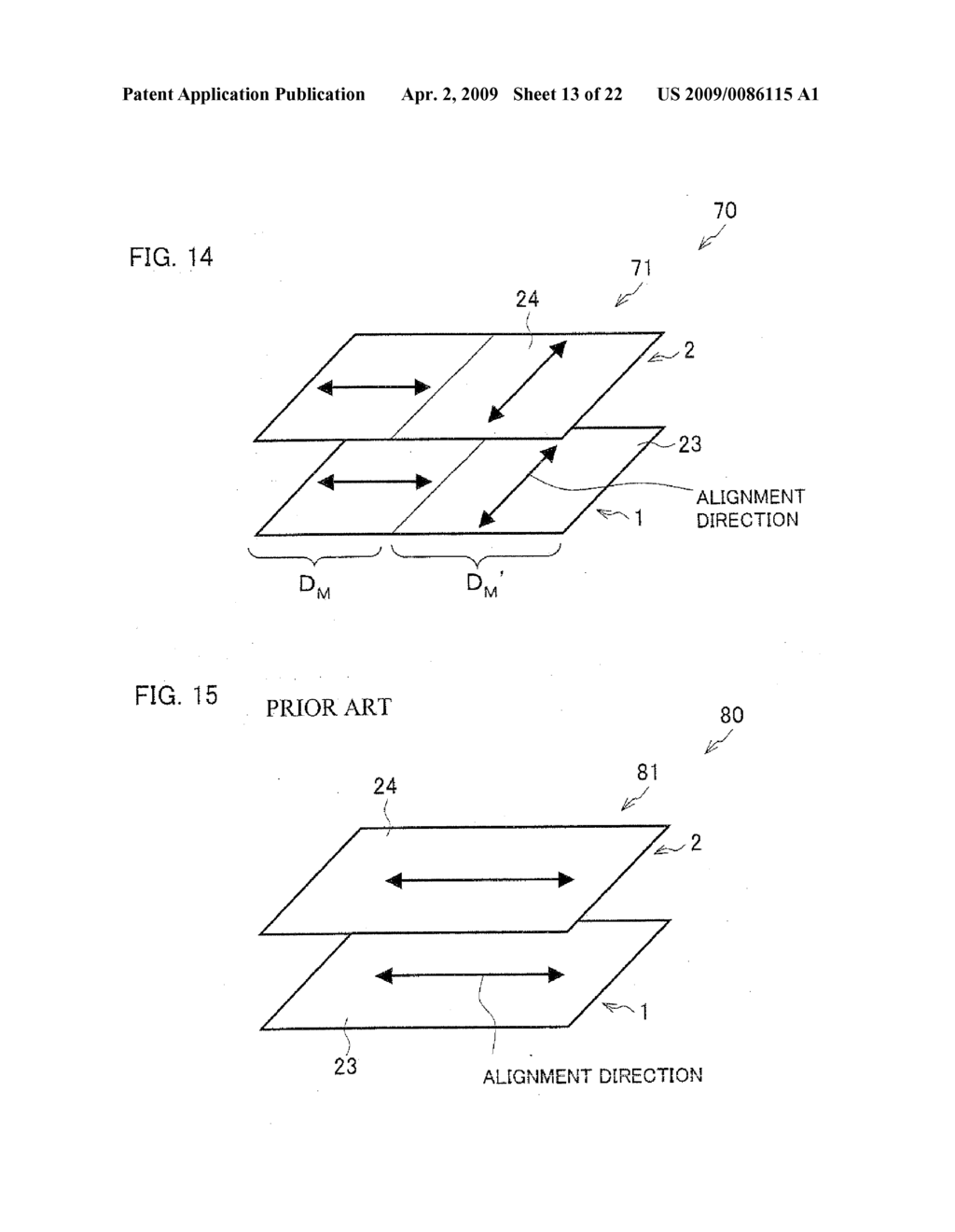 DISPLAY ELEMENT AND DISPLAY DEVICE - diagram, schematic, and image 14