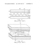 Multi-domain vertical alignment liquid crystal display having two sub-pixel regions diagram and image