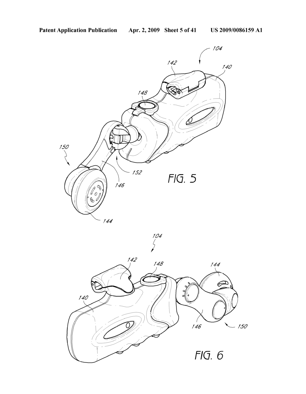 Eyeglasses with Detachable Adjustable Electronics Module - diagram, schematic, and image 06