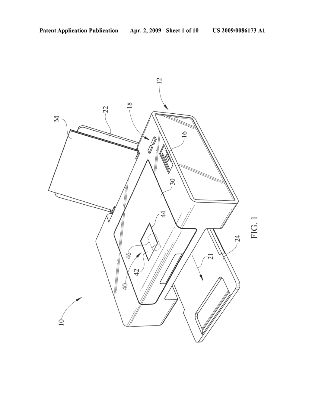 Peripheral With Projection Display - diagram, schematic, and image 02