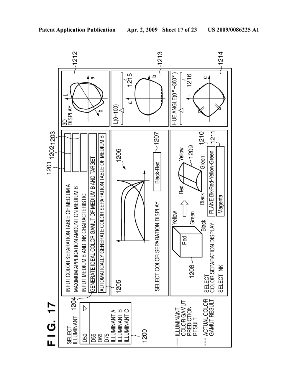 COLOR PROCESSING METHOD AND IMAGE FORMING APPARATUS - diagram, schematic, and image 18