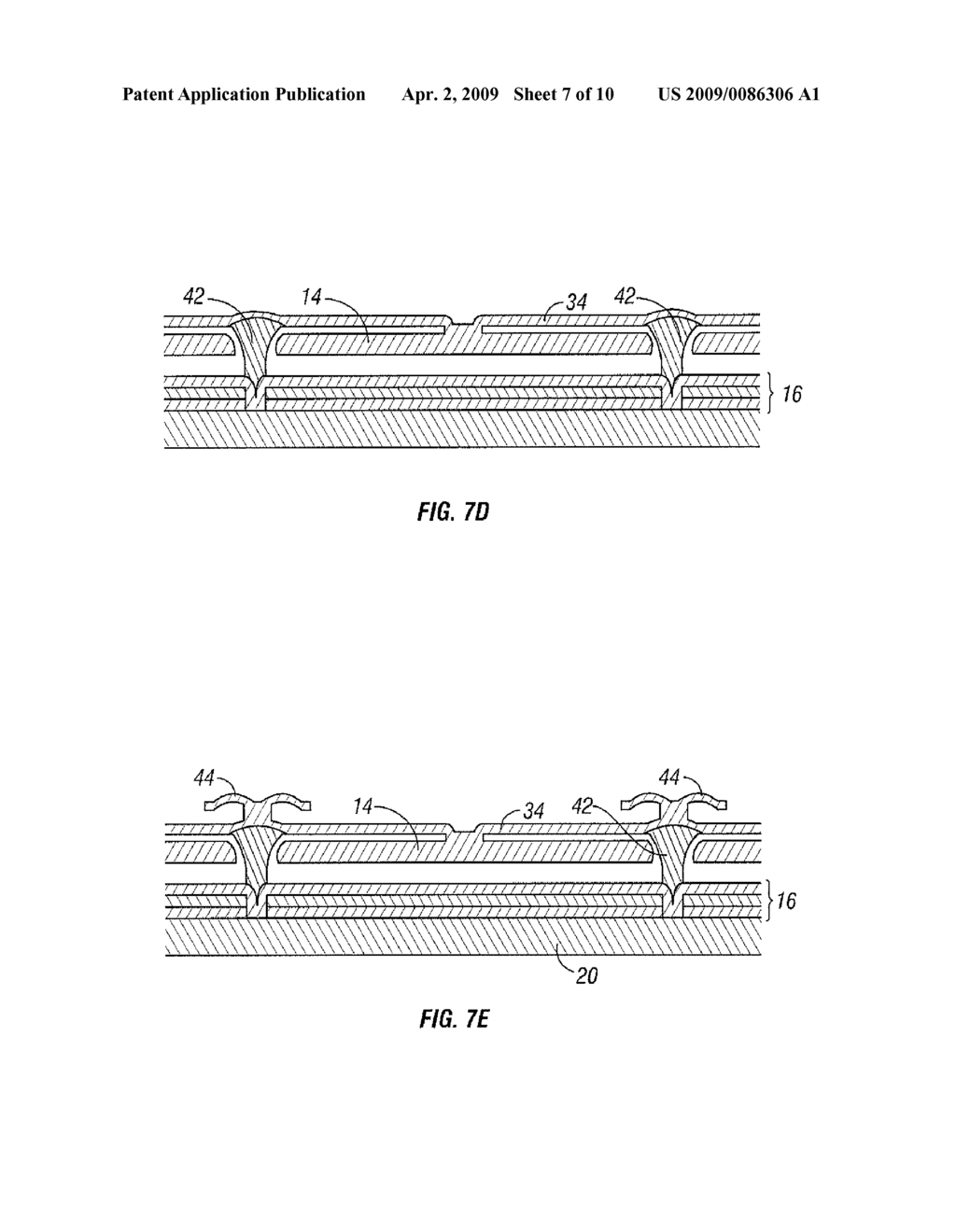 MEMS DISPLAY DEVICES AND METHODS OF FABRICATING THE SAME - diagram, schematic, and image 08