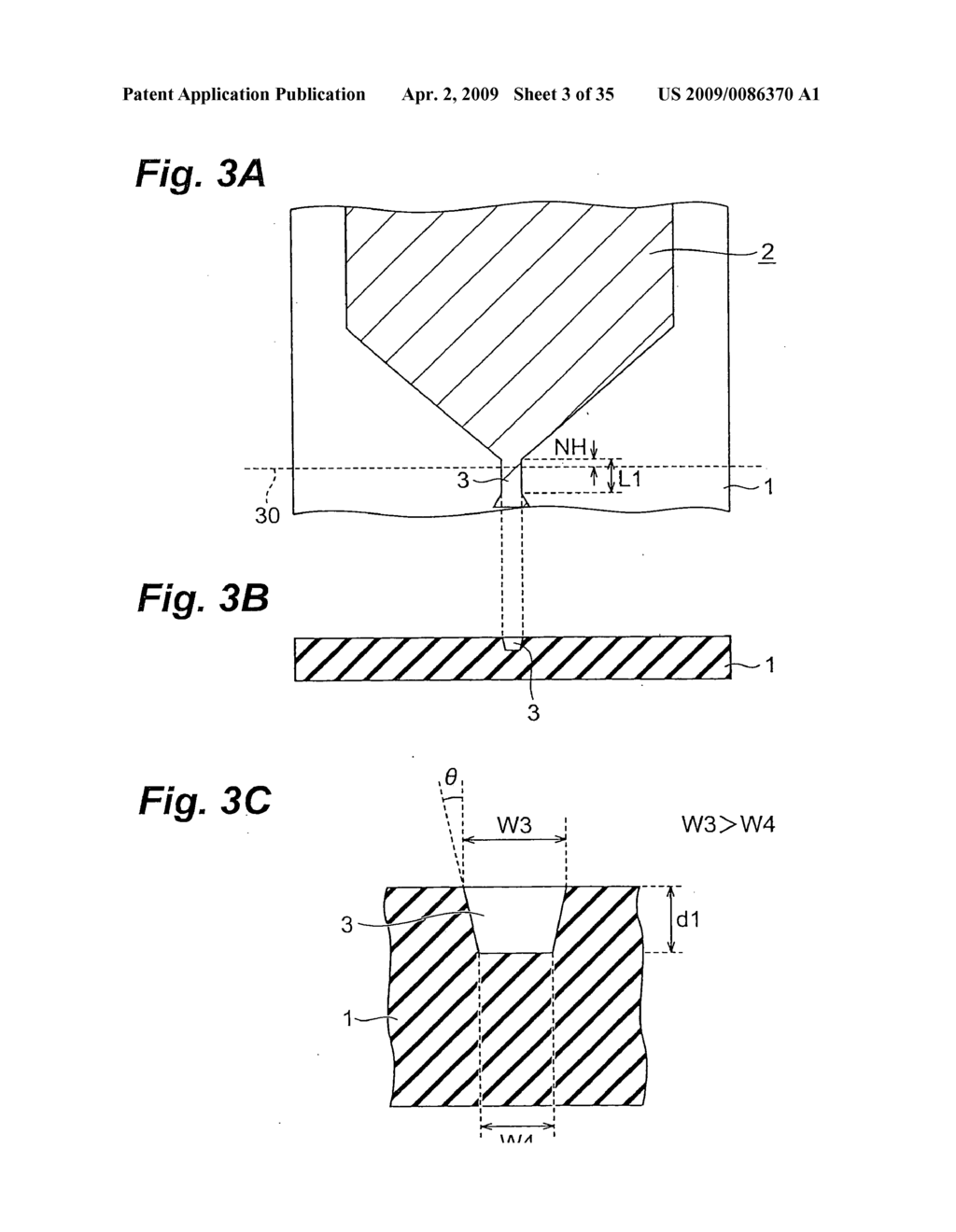 Thin film magnetic head structure, method of making same and thin film magnetic head - diagram, schematic, and image 04