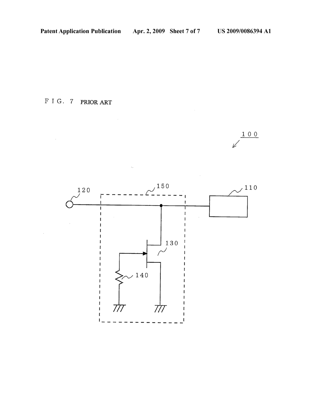 PROTECTION CIRCUIT AND SEMICONDUCTOR INTEGRATED CIRCUIT - diagram, schematic, and image 08