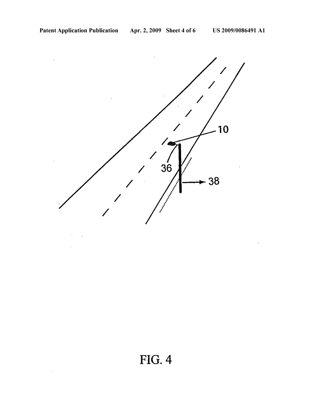 Aerodynamic LED Floodlight Fixture - diagram, schematic, and image 05