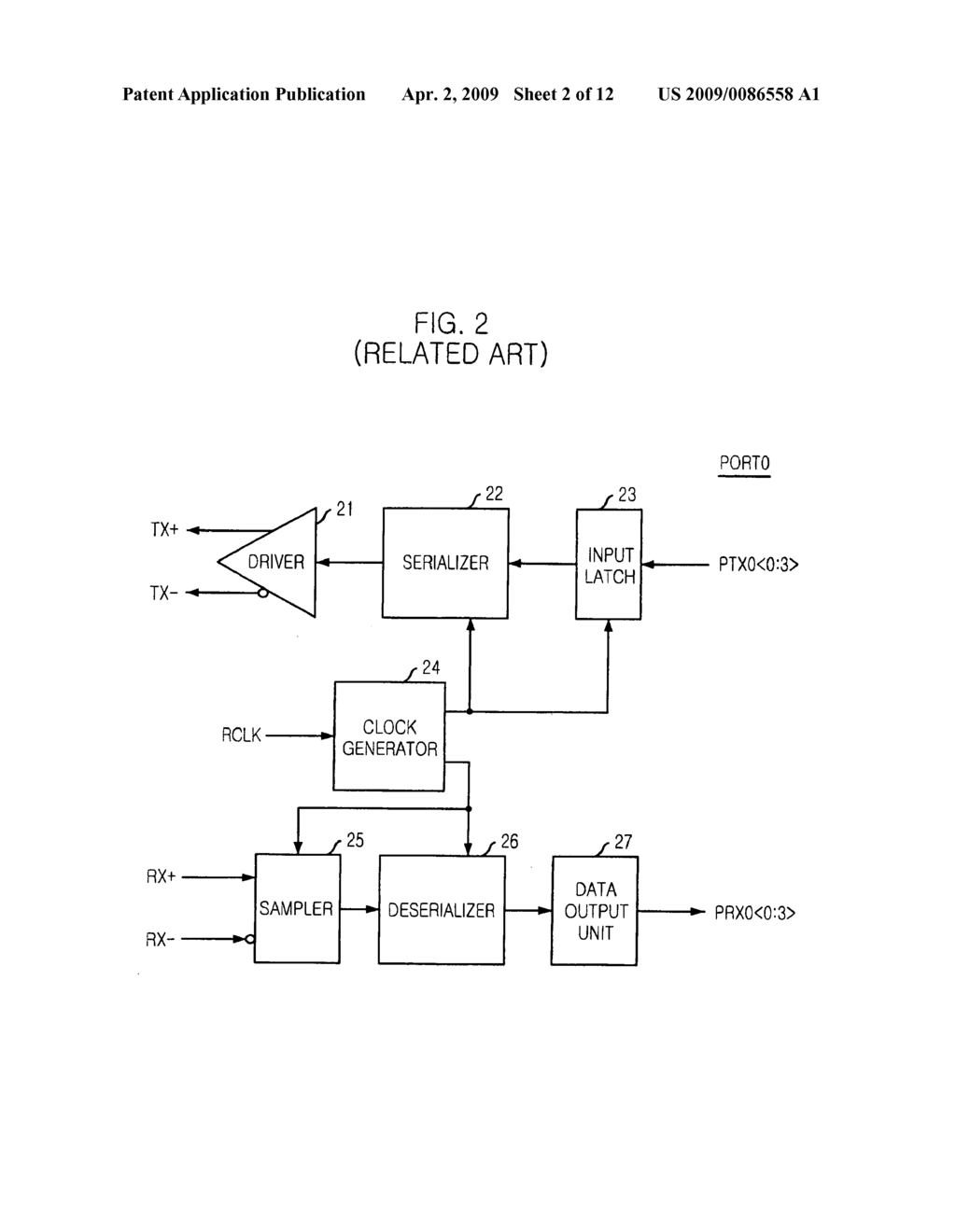 Multi-port memory device with serial input/output interface - diagram, schematic, and image 03