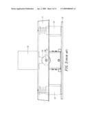 Amplitude change-over device for a body vibration machine diagram and image