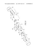 Amplitude change-over device for a body vibration machine diagram and image